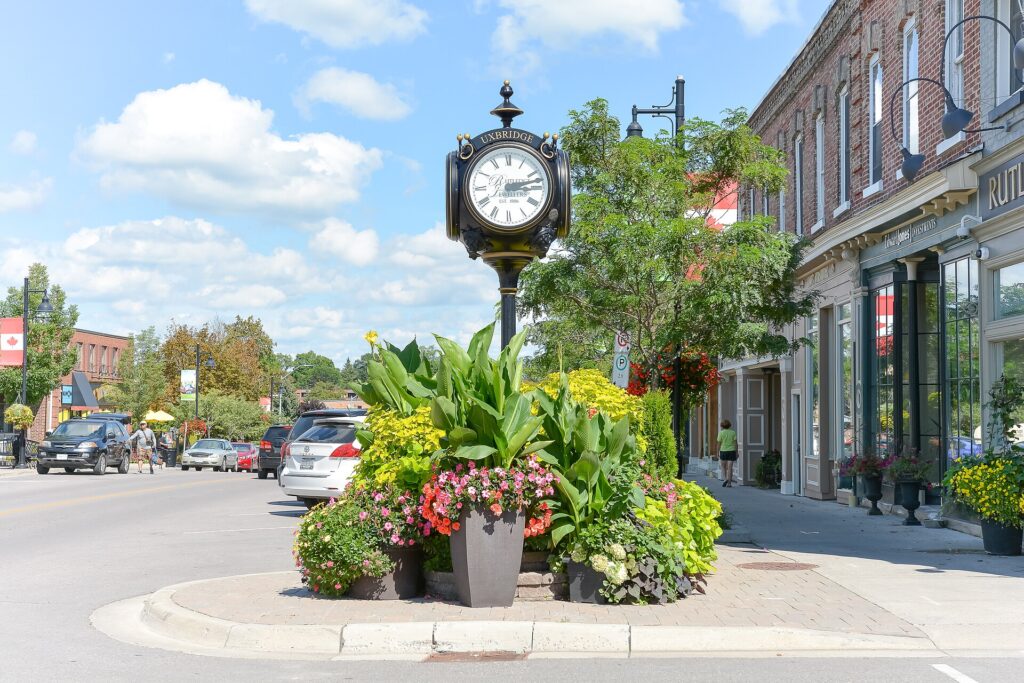 Downtown Uxbridge, Ontario