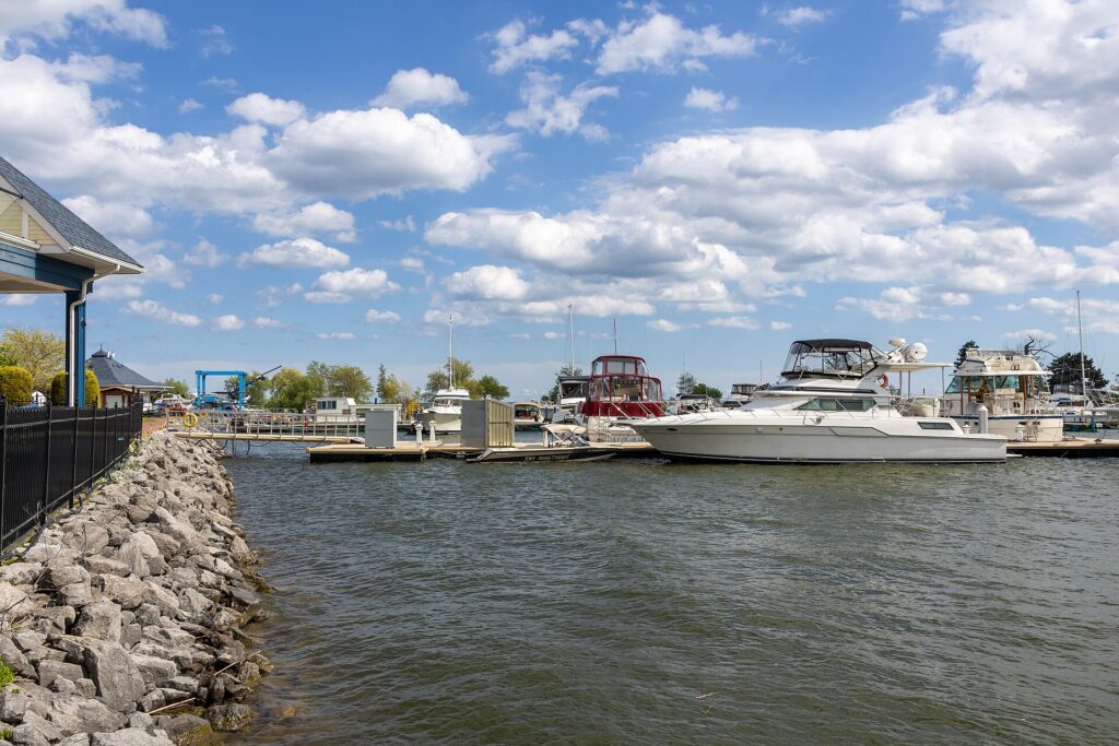 Frenchman’s Bay marina in Pickering